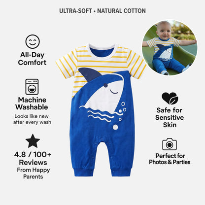 AMA™ Little Shark Kids Onesie