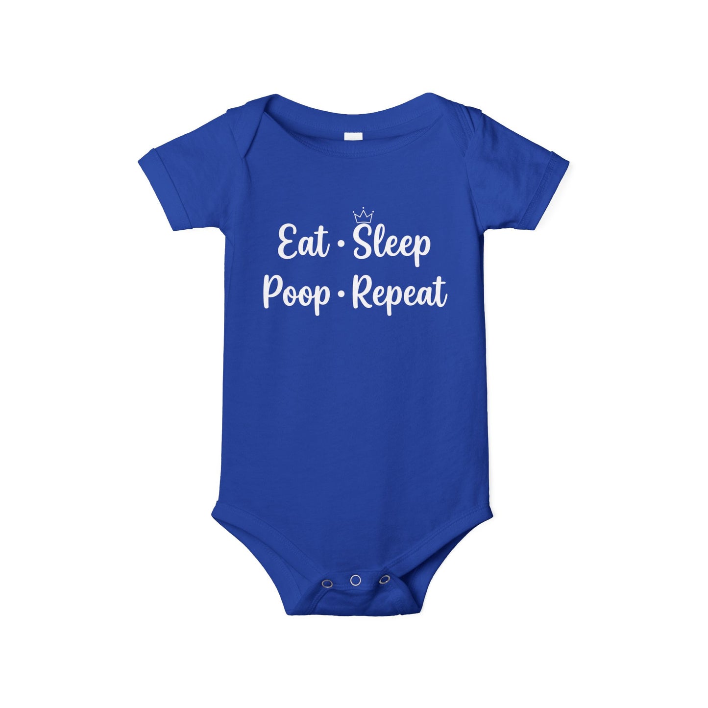 AMA™ "Eat Sleep Poop Repeat" – Funny Baby Bodysuit