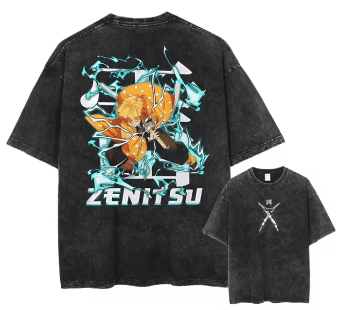 |Demon Slayer| Zenitsu Vintage T-Shirt