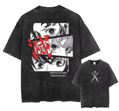 |Demon Slayer| Trio Vintage T-Shirt