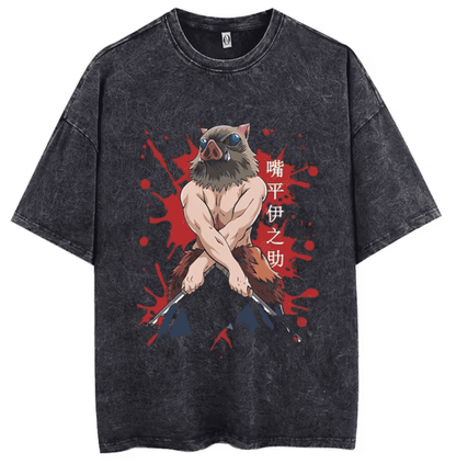 |Demon Slayer| Inosuke Vintage T-Shirt