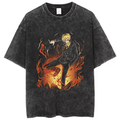 |One Piece| Sanji Vintage T-Shirt