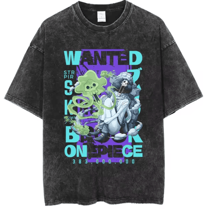 |One Piece| Brook Vintage T-Shirt