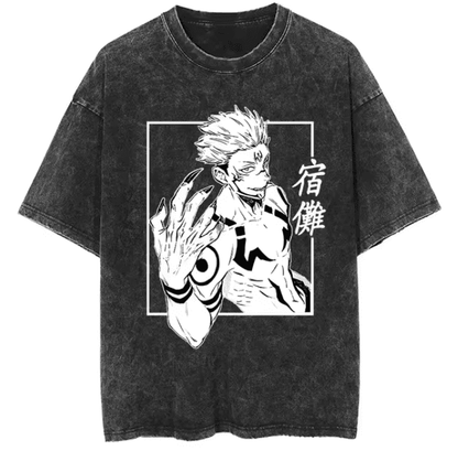 |JJK| Ryomen Sukuna v1 Vintage T-Shirt