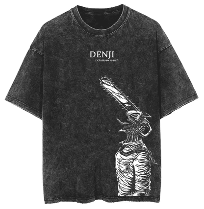 |Chainsaw Man| Denji Saw Vintage T-Shirt