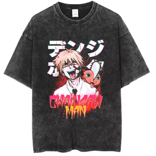 |Chainsaw Man| Denji Vintage T-Shirt