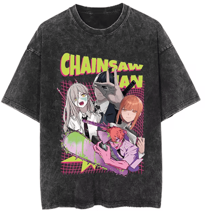 |Chainsaw Man| Tokyo Special Division 4 Vintage T-Shirt