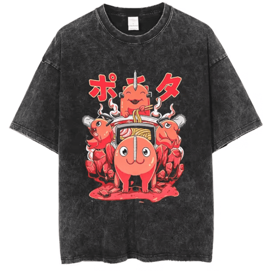 |Chainsaw Man| Pochita Vintage T-Shirt