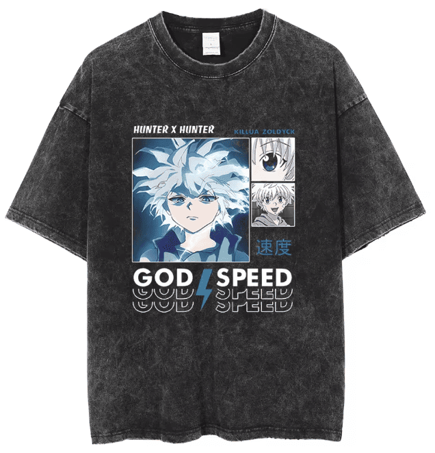 |Hunter x Hunter| Killua God Speed-Vintage-T-Shirt