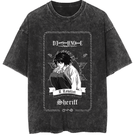 |Death Note| L Vintage T-Shirts