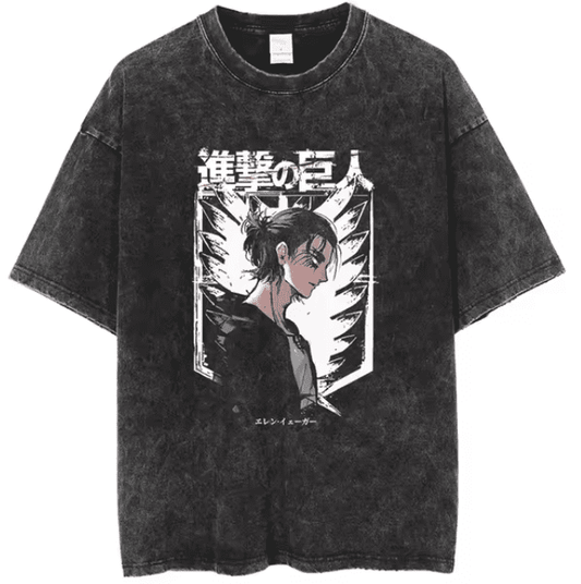 |AoT| Eren Yeager V3 Vintage T-Shirt