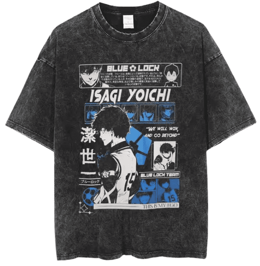 |Blue Lock| Isagi Yoichi Vintage T-Shirt