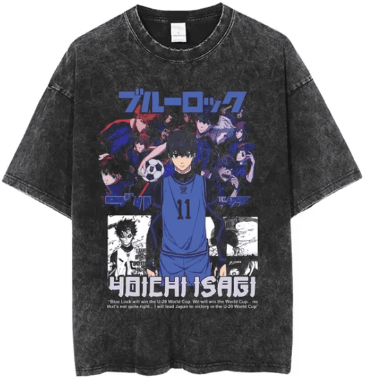 |Blue Lock| Isagi Yoichi v1 Vintage T-Shirt