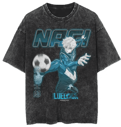 |Blue Lock| Nagi Vintage T-Shirt