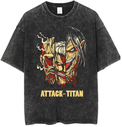 |AoT| Three Titan Vintage T-Shirt