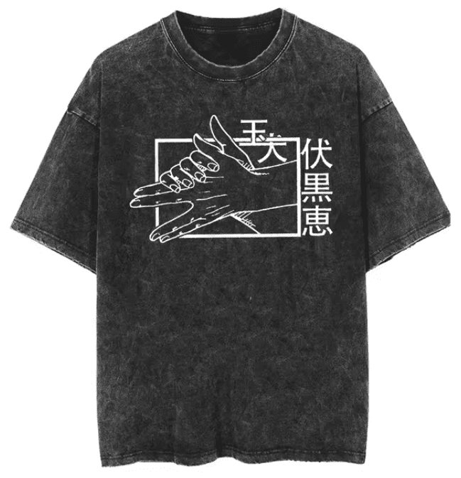 |JJK| Tokusa no Kage Bōjutsu Vintage T-Shirts