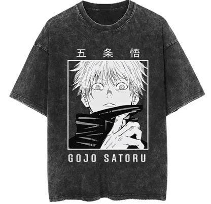 |JJK| Gojo Satoru v1 Vintage T-Shirt