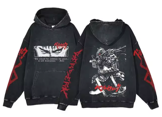 |Berserk| Black Knight Vintage Hoodie