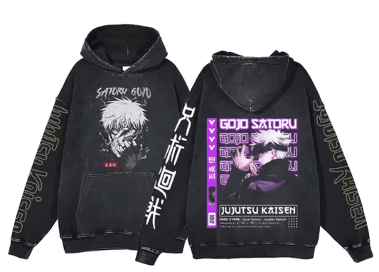 |JJK| Gojo Satoru Vintage Hoodie