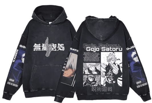 |JJK| Gojo Vintage Hoodie