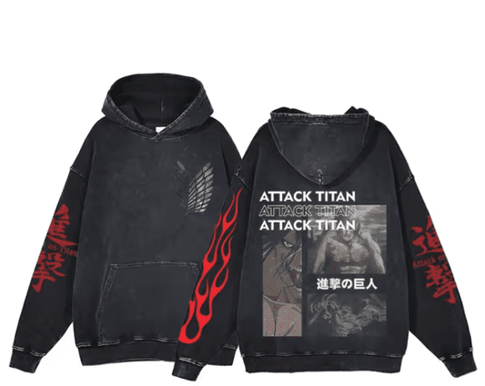 |AoT| Eren Titan Vintage Hoodie