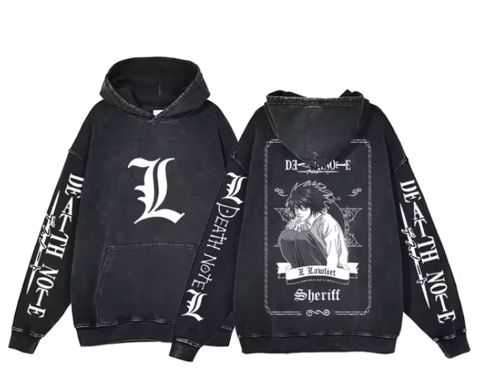 |Death Note| L Vintage Hoodie