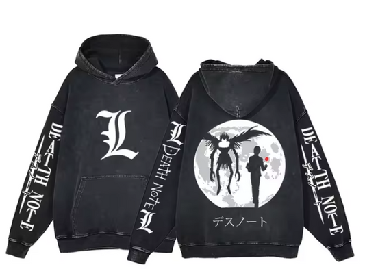 |Death Note| Ryuk & Light Vintage Hoodie