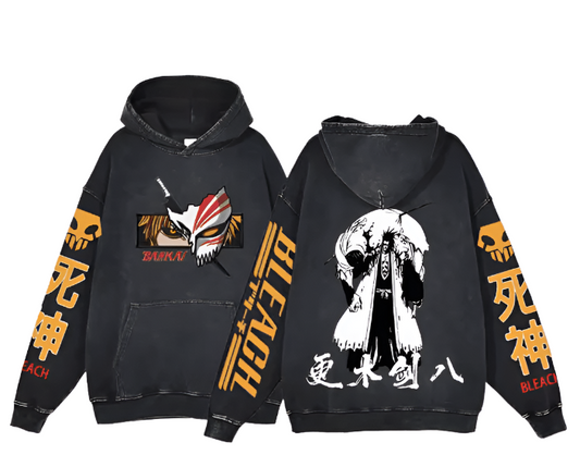 |Bleach| Zaraki Vintage Hoodie