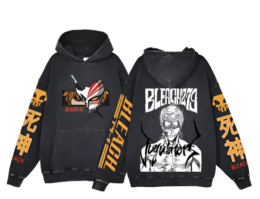 |Bleach| Grimmjow Vintage Hoodie