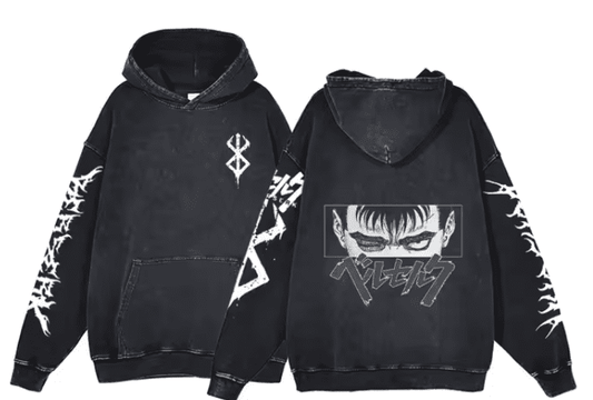 |Berserk| Guts v3 Vintage Hoodie