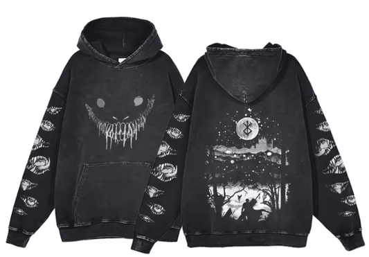 |Berserk| Guts Night Vintage Hoodie