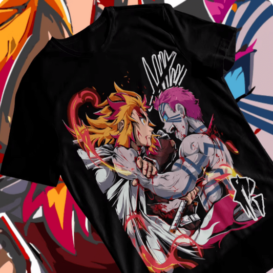 |NEW| Rengoku vs Akaza T-Shirt