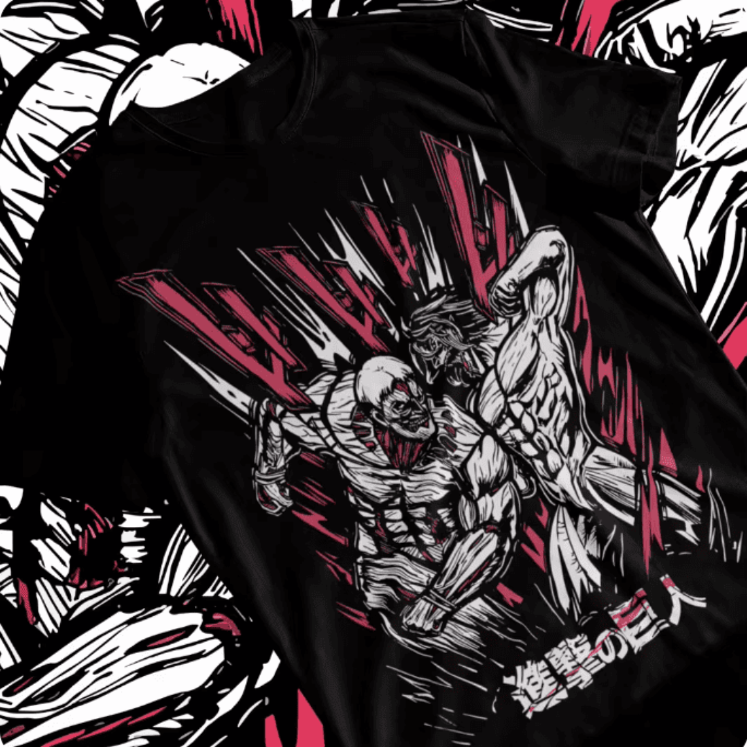 |NEW| Eren vs Reiner T-Shirt