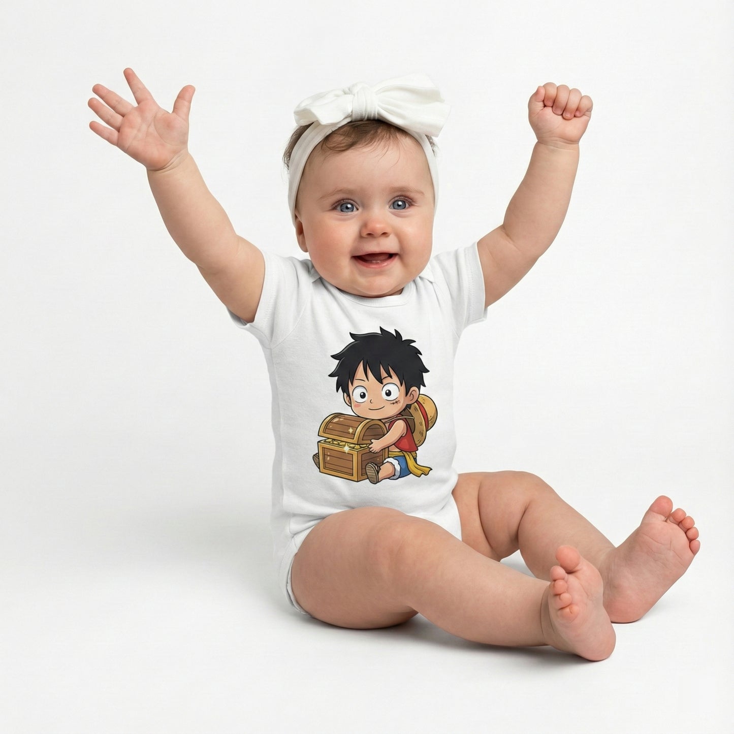 AMA™ Сhibi Luffy Kids Bodysuit