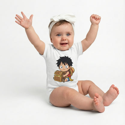 AMA™ Сhibi Luffy Kids Bodysuit