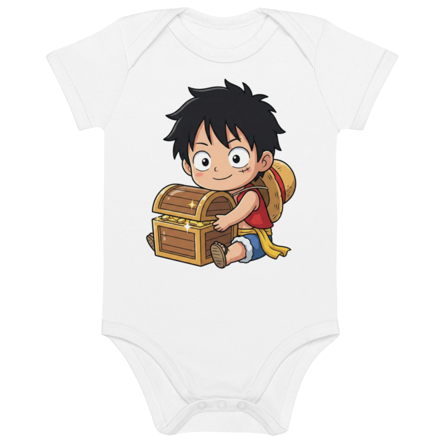 AMA™ Сhibi Luffy Kids Bodysuit