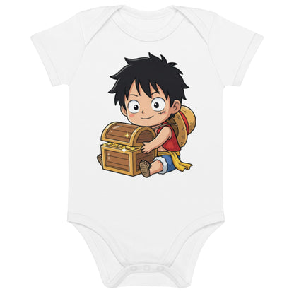 AMA™ Сhibi Luffy Kids Bodysuit