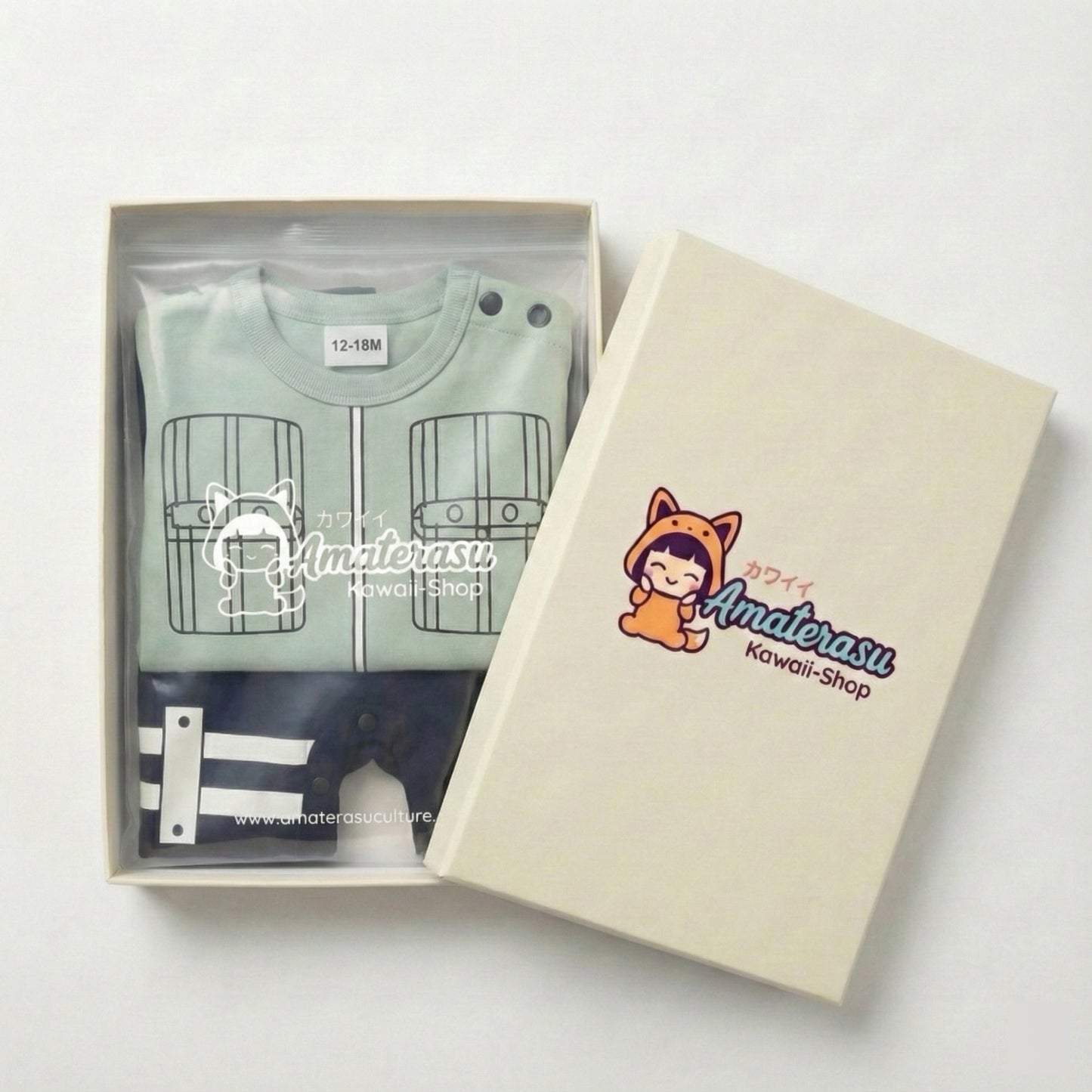 AMA™ Little Kakashi Short Sleeve Kids Onesie