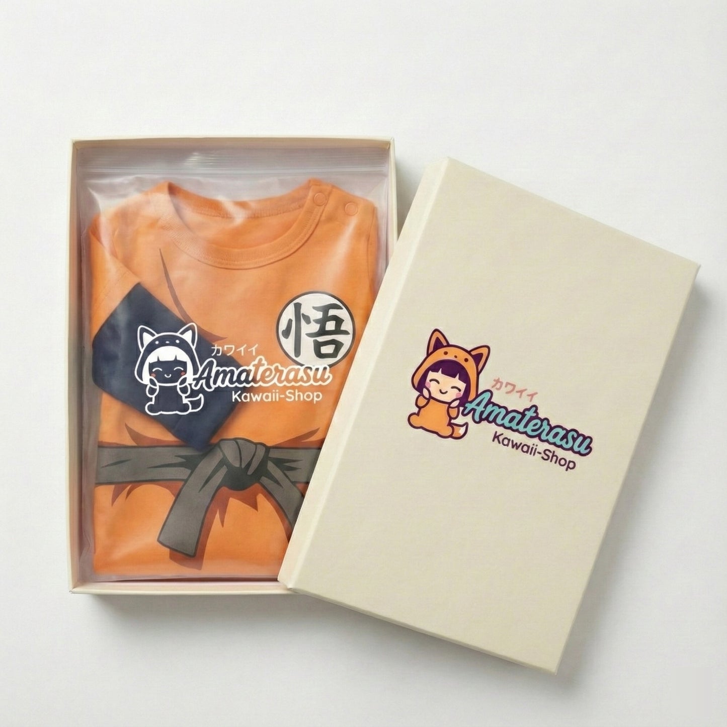 AMA™ Little Goku Fullcover Kids Onesie
