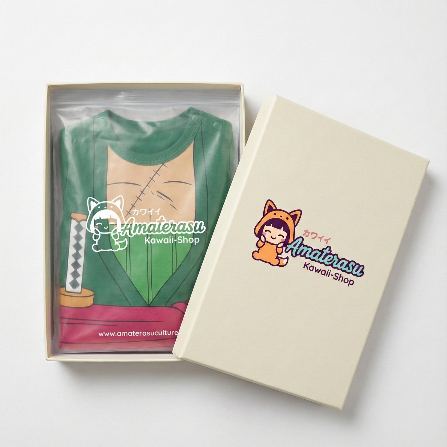 AMA™ Little Zoro Short Sleeve Kids Onesie