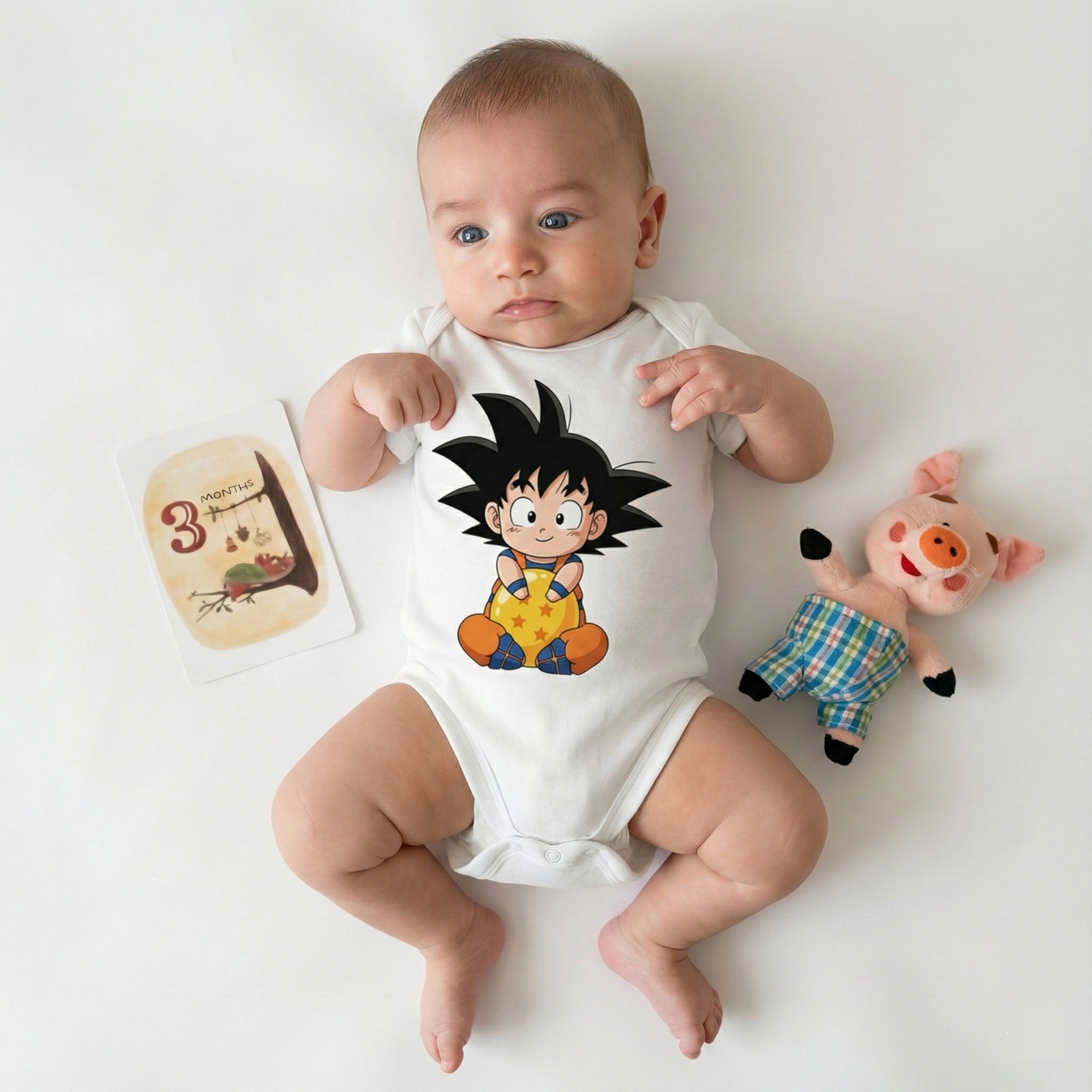 AMA™ Сhibi Goku Kids Bodysuit