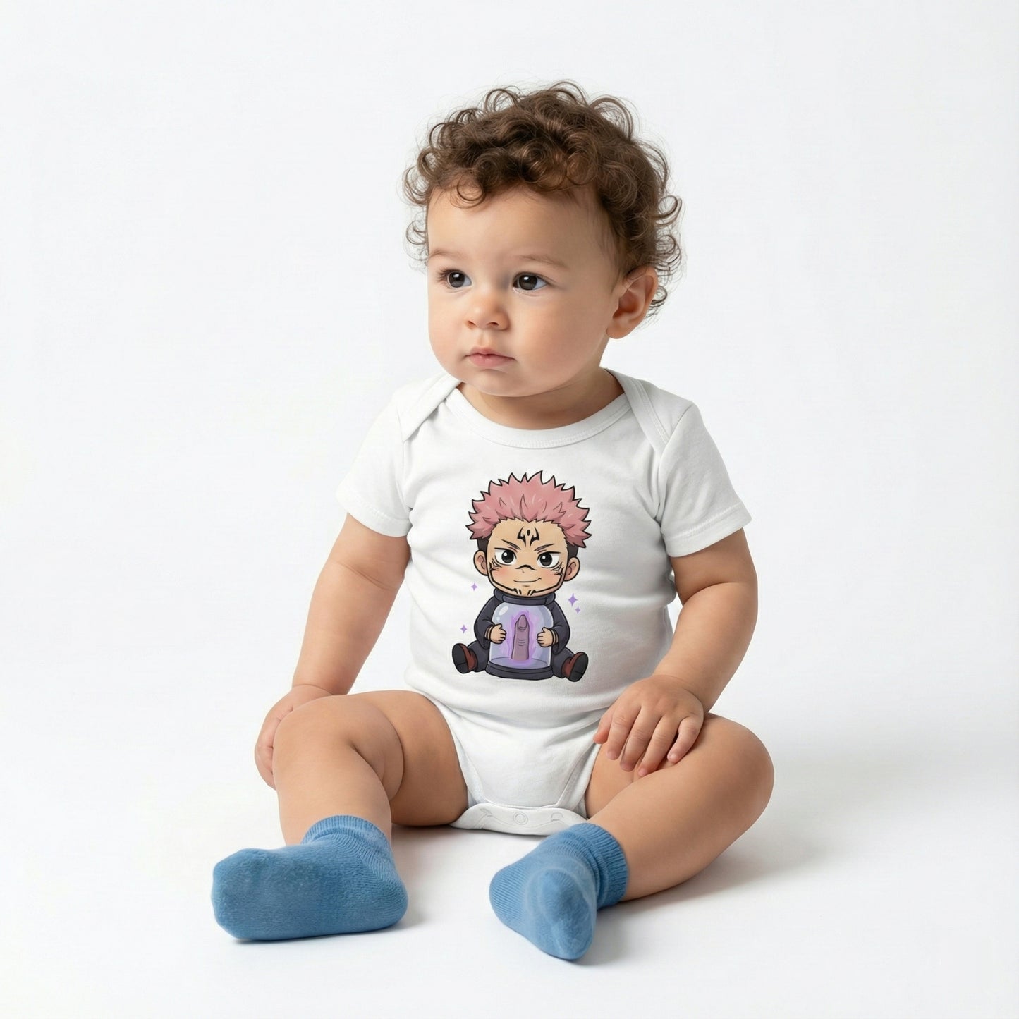 AMA™ Сhibi Sukuna Kids Bodysuit