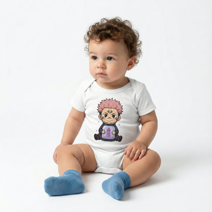 AMA™ Сhibi Sukuna Kids Bodysuit