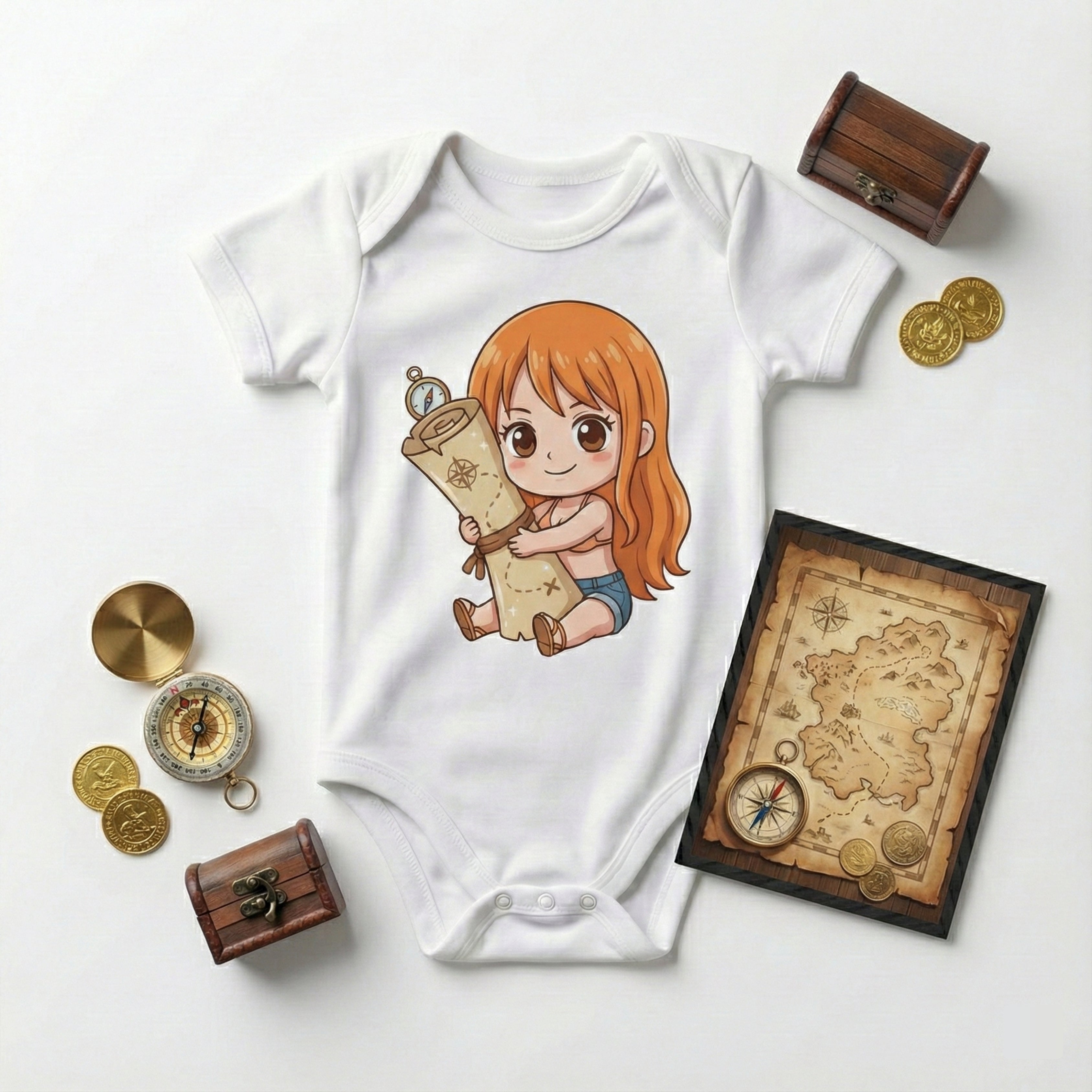 AMA™ Сhibi Nami Kids Bodysuit