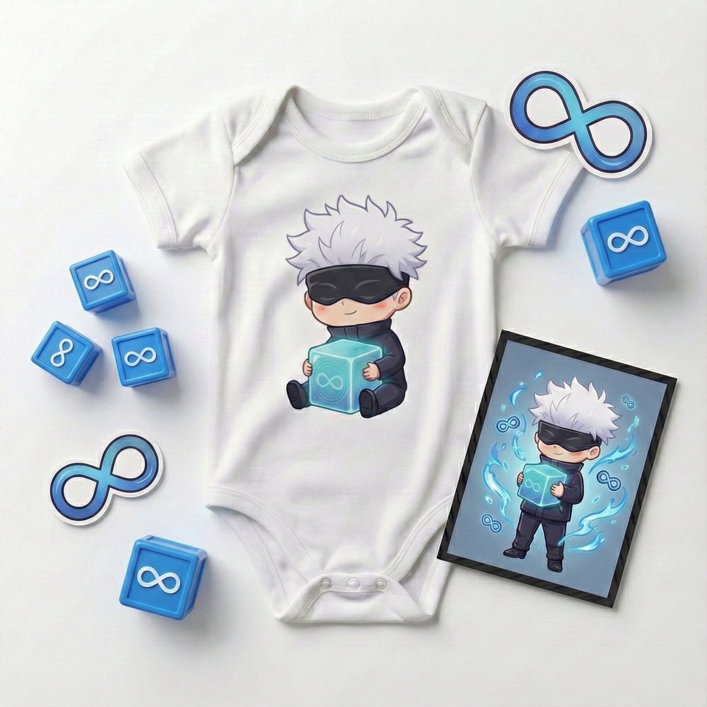 AMA™ Сhibi Gojo Kids Bodysuit