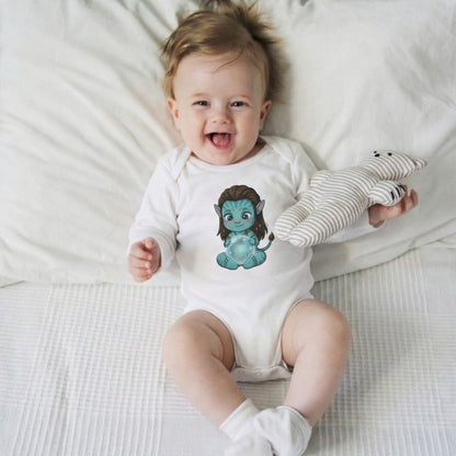 AMA™ Сhibi Jake Sully Kids Bodysuit