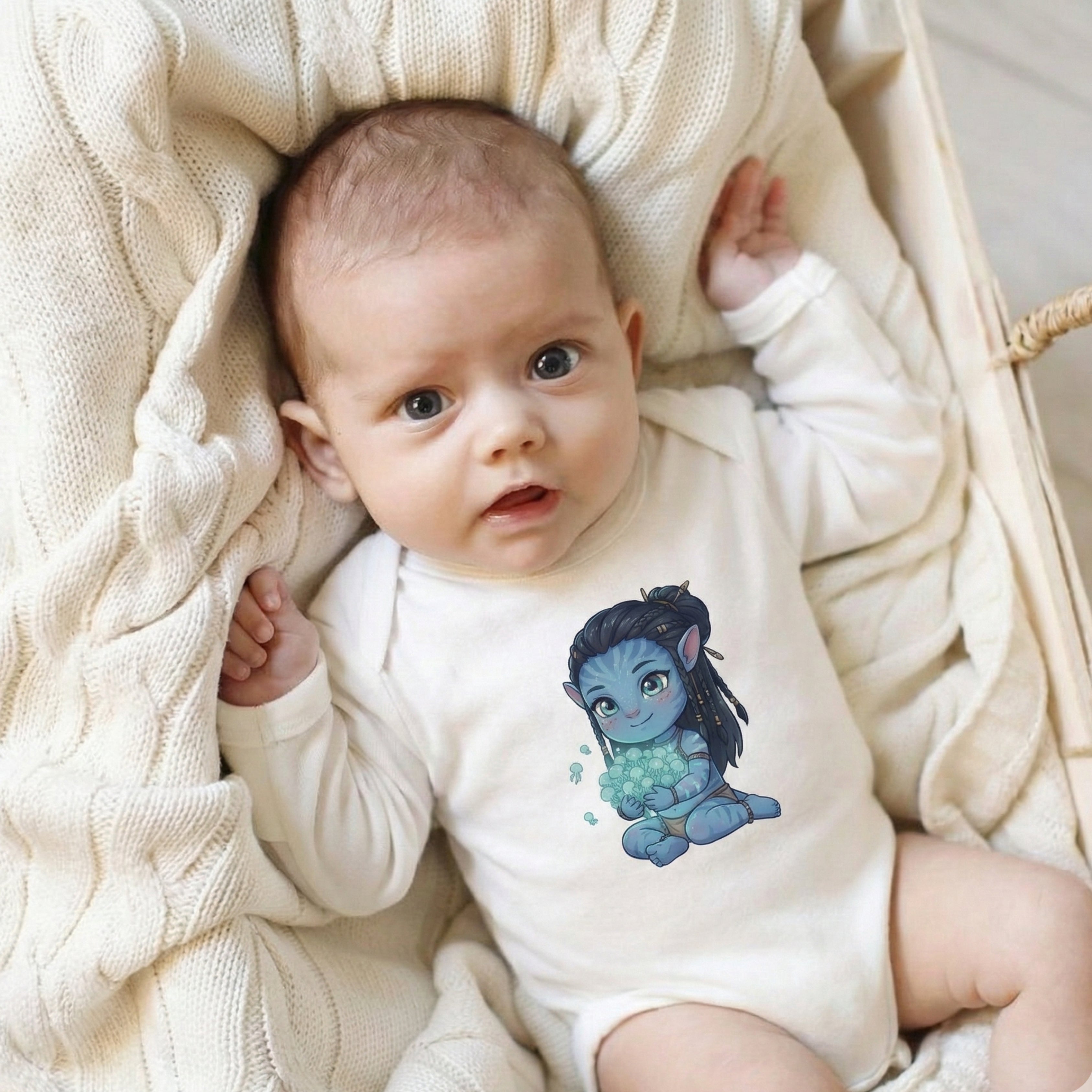 AMA™ Сhibi Neytiri Kids Bodysuit