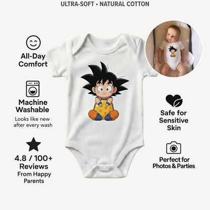 AMA™ Сhibi Goku Kids Bodysuit