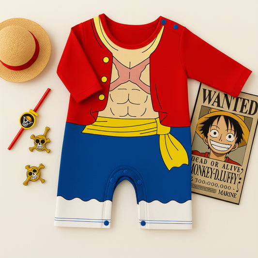 AMA™ Little Luffy Fullcover Kids Onesie