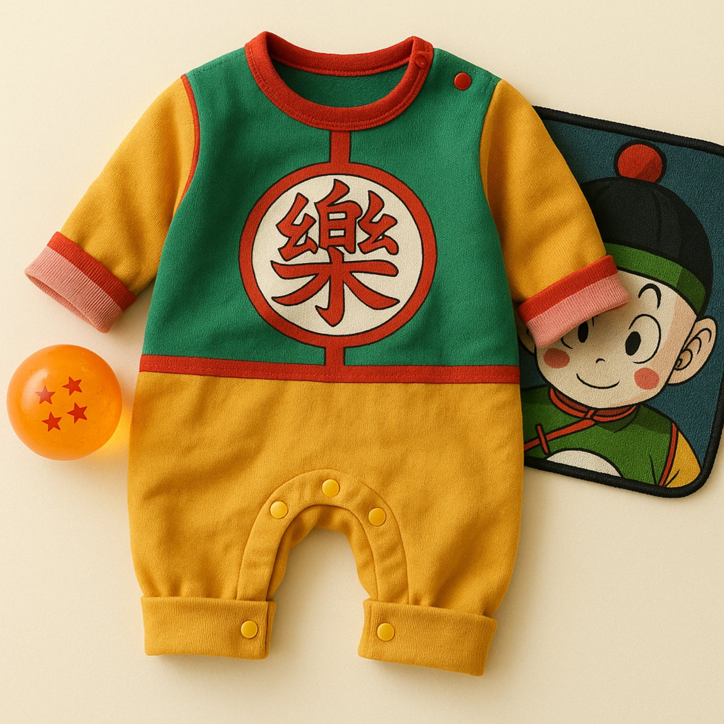 AMA™ Little Chiaotzu Fullcover Kids Onesie
